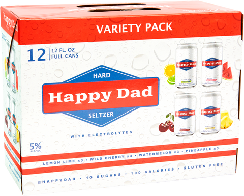 Happy Dad Hard Seltzer 12pk Cans