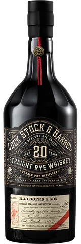 Lock Stock & Barrel Aged 20 Years