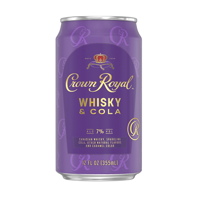 Crown Royal Whiskey & Cola 4pk