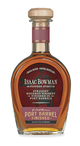 Isaac Bowman Straight Bourbon Port Barrel Finished