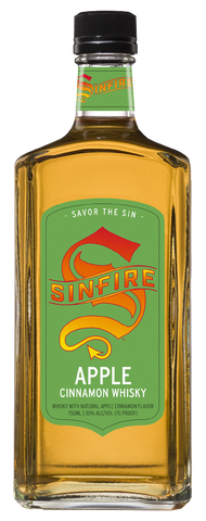 Sinfire Apple Cinnamon Whiskey 70 Proof