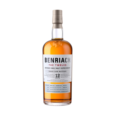 BenRiach The Twelve 12 Year Old Single Malt Scotch Whisky