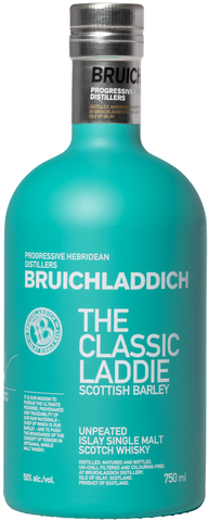 Bruichladdich The Classic Laddie Scottish Barley Single Malt Scotch Whiskey