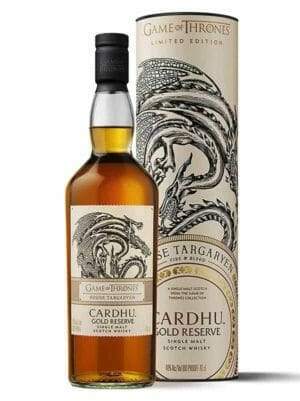 Cardhu Gold Reserve Scotch Game Of Thrones Edition