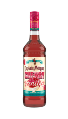 Captain Morgan Cherry Vanilla Spiced Flavored Rum LIMITED EDITION