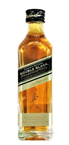 Johnnie Walker Double Black Scotch Whiskey  6x50ml