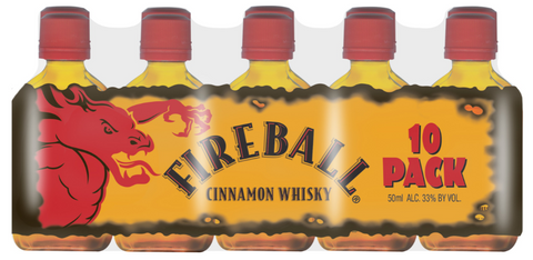 Fireball Cinnamon Whisky 10PK