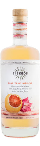 21 Seeds Grapefruit Hibiscus Infused Blanco Tequila