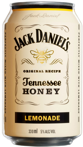 Jack Daniel's Honey and Lemonade Cocktail RTD