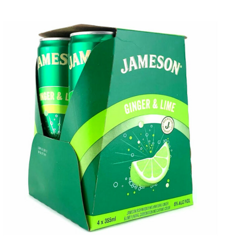Jameson Ginger & Lime Cans