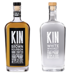 KIN Whiskey & White Whiskey Bottle Combo
