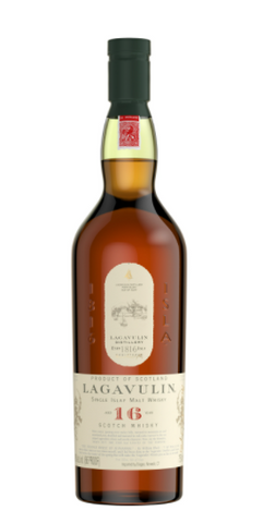 Lagavulin Aged 16 Years Islay Single Malt Scotch Whiskey