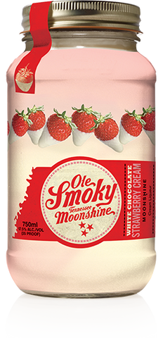 Ole Smoky White Chocolate Strawberry Cream Moonshine