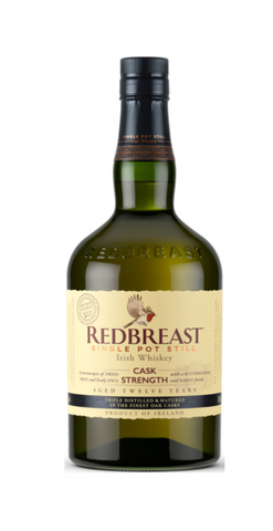 Redbreast Single Pot Still Irish Whiskey Cask Strength  12 Year Old 112.6 Proof