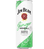 Jim Beam Bourbon & Ginger Ale 4pk Cans