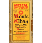 Monte Alban Mezcal Con Gusano