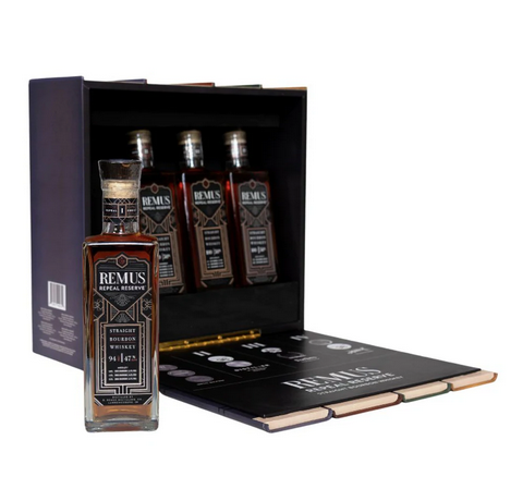 Remus Repeal Reserve Straight Bourbon Whiskey 4/375ml Gift Pack