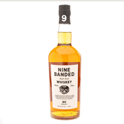 Nine Banded Straight Bourbon Whiskey 90 Proof 45% Alc