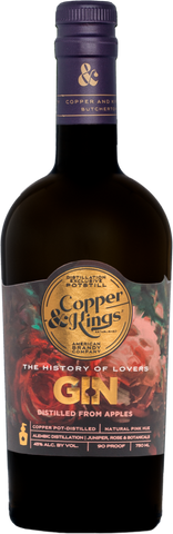 Copper & Kings Flavored Gin The History Of Lovers 90 Proof
