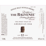 The Balvenie The Sweet Toast Of American Oak Aged 12 Years
