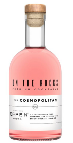 On The Rocks The Cosmopolitan Crafted With Effen Vodka