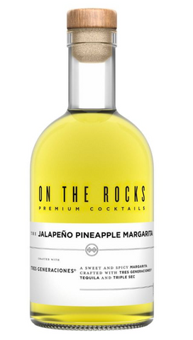 On The Rocks The Jalapeno Pineapple Margarita Crafted With Tres Generaciones
