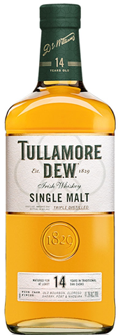 Tullamore Dew Single Malt Irish Whiskey 14 Year