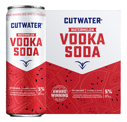 Cutwater Watermelon Vodka Soda