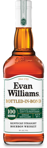 Evan Williams Bottled In Bond Whiskey 100 Proof